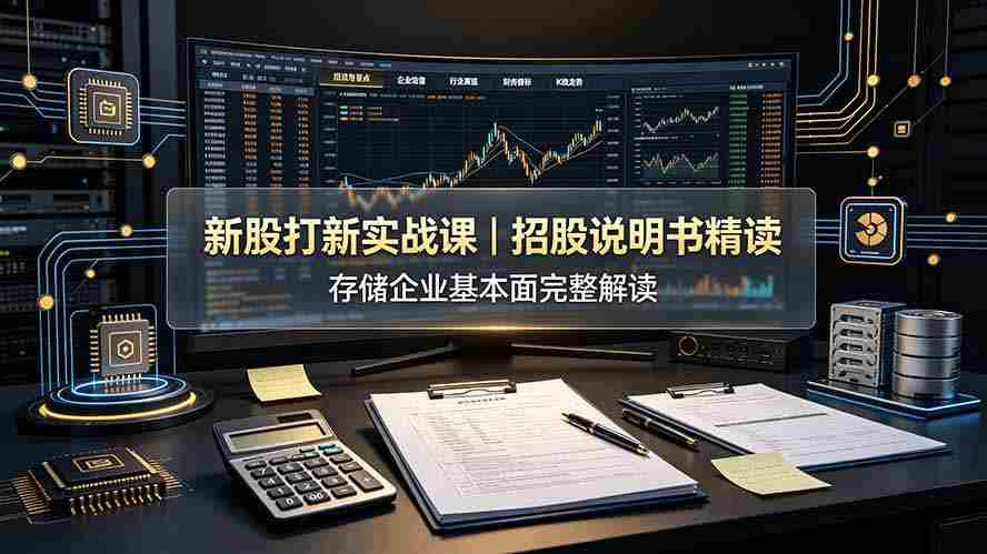 （19255期）付费文章：新股打新实战课｜招股说明书精读，存储企业基本面完整解读-一起发