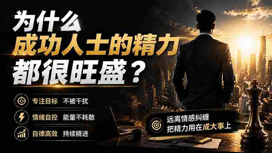 （19754期）付费文章：为什么成功人士的精力都很旺盛？-一起发