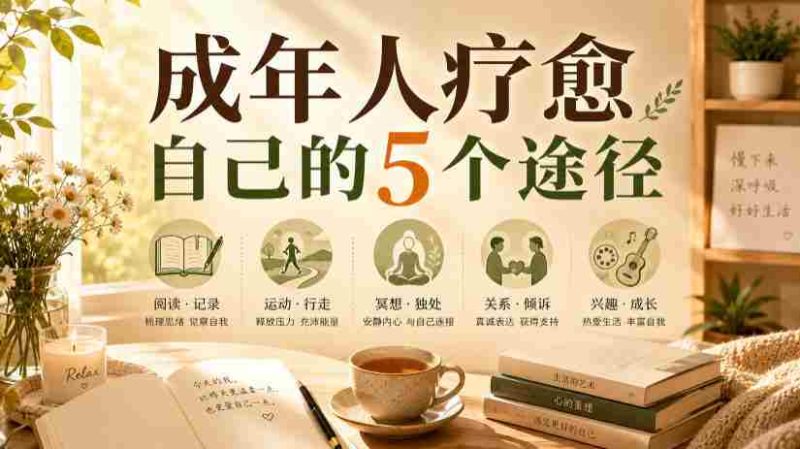 付费文章:成年人疗愈自己的5个途径-一起发