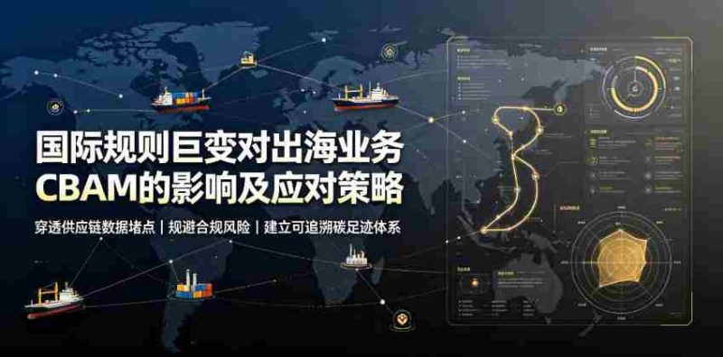 国际规则巨变对出海业务CBAM的影响及应对策略,帮助企业穿透供应链数据堵点,规避合规风险-一起发