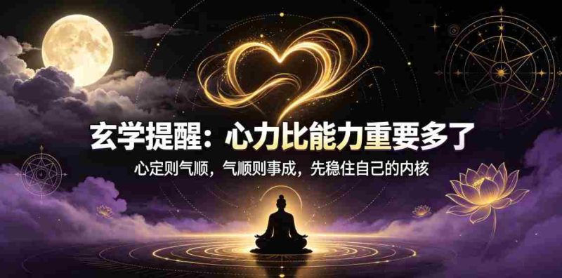 付费文章:玄学提醒:心力比能力重要多了-一起发