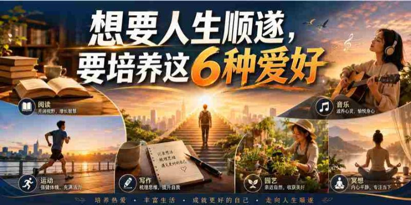 公众号付费文章:想要人生顺遂,要培养这6种爱好-一起发