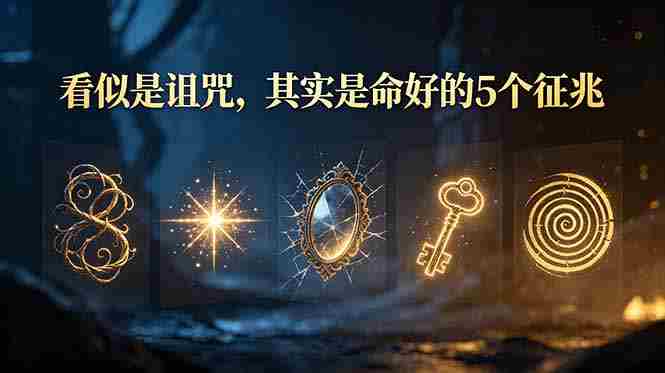 （19089期）付费文章：看似是诅咒，其实是命好的5个征兆-一起发