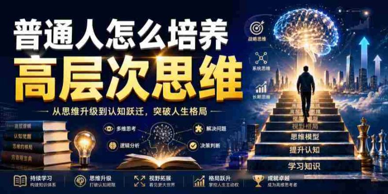 公众号付费文章:普通人怎么培养高层次思维-一起发