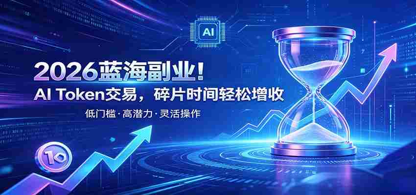 AI Token算力赛道！普通人可入局的数字副业，零门槛快速起步-一起发