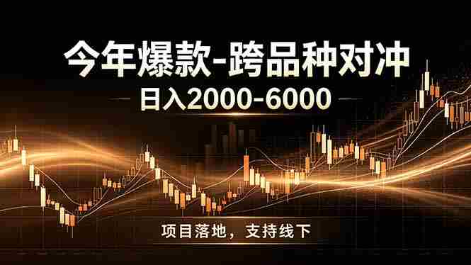 （19179期）全新跨品种对冲模式上线！日稳定盈利 2000-6000，合规长久可批量放大-一起发