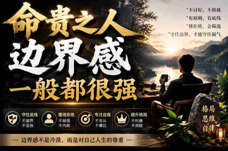 （19588期）付费文章：命贵之人，边界感一般都很强，从五大维度拆解建立强边界的实操方法-一起发