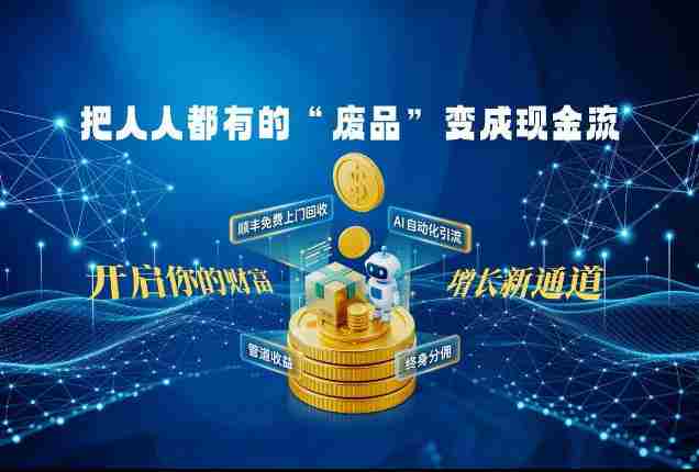 刚需蓝海市场:14亿人的生意!教你用微信小程序+视频号、抖音、小红书等平台,把人人都有的“废品”变成现金流