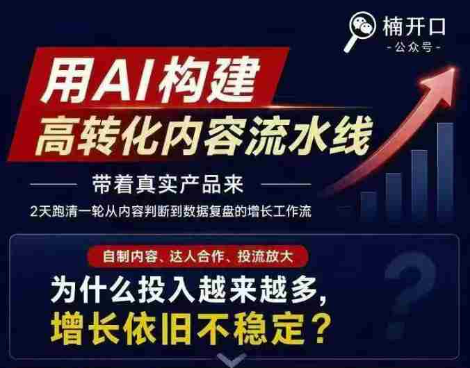 小红书AI内容生产2026年线下课完整现场还原版，用AI构建高转化内容流水线-一起发