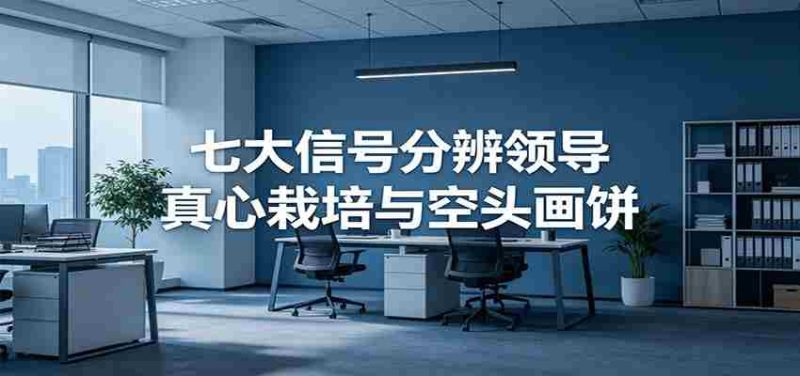 付费文章《七大信号分辨领导真心栽培与空头画饼》读懂管理背后人性逻辑-一起发