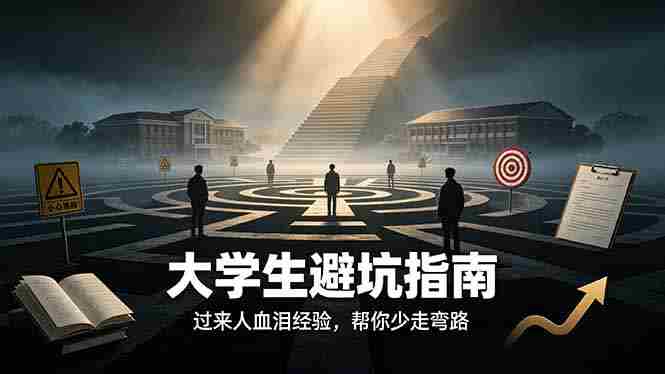 （19195期）付费文章：大学生避坑指南 ，过来人血泪经验，帮你少走弯路-一起发