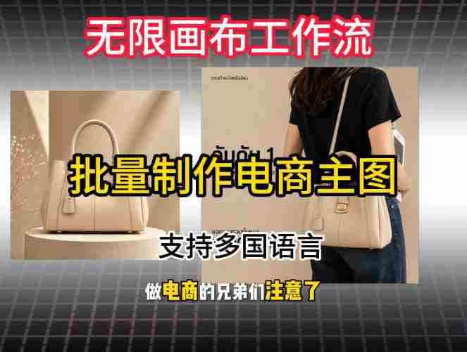 批量复刻电商爆款主图工作流搭建教学,批量下载,支持多国语言,不管是国内电商还是跨境店群都能用