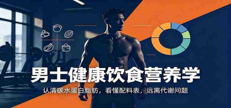 男士健康饮食营养学:认清碳水蛋白脂肪,看懂配料表,远离代谢问题-一起发