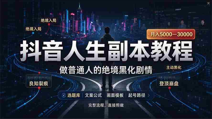 AI人生模拟在抖音走红，28部作品助涨粉丝33万，一窥即能创作爆款内容-一起发