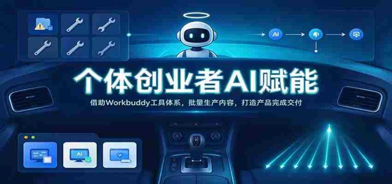 AI助力个人创业者:Workbuddy工具群助力高效内容产出,实现产品交付无忧-一起发