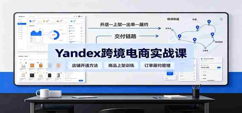 yandex跨境电商实战课:平台入门、开店、物流、选品上架与定价全流程-一起发