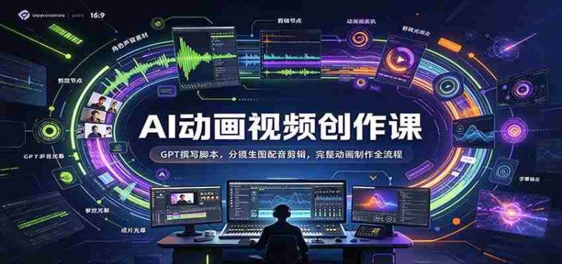 探索AI动画制作奥秘:GPT助你撰写剧本,分镜头绘画与配音剪辑,全方位掌握动画制作全程技巧-一起发