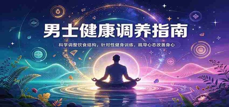 男性养生秘籍:合理膳食搭配,精准运动锻炼,调节心情,全方位呵护身心健康-一起发