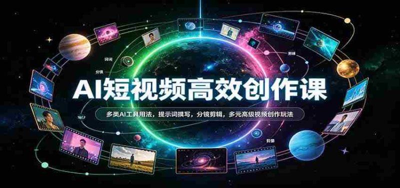 探索AI短视频创作奥秘:掌握多种AI工具技巧,精妙提示词编写,分镜头剪辑艺术,解锁高端视频制作新境界-一起发