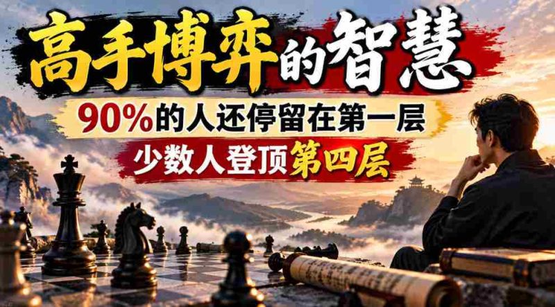 深度解析：揭秘高手对决的奥秘，多数人困于基础，仅有少数人攀至巅峰层次-一起发