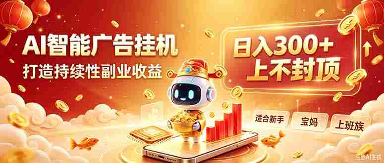 （20248期）告别手动干活！AI自动化，解锁线上被动收益-一起发