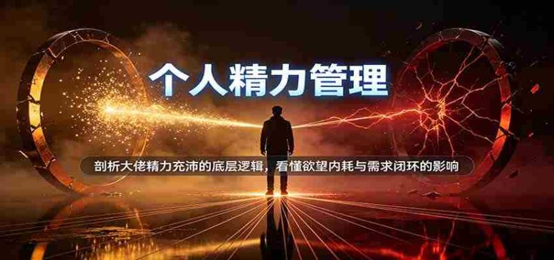 揭秘成功人士高效能量运用秘诀:揭秘内耗欲望与需求循环的关键作用-一起发