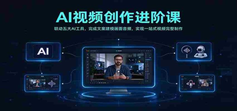 解锁视频制作新境界:融合五大AI利器,从文案到画面音频,构建全流程视频创作平台-一起发