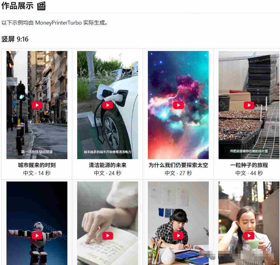 Github惊人132 k stars项目!AI自动生成短视频工具,根据主题或关键词自动生成视频