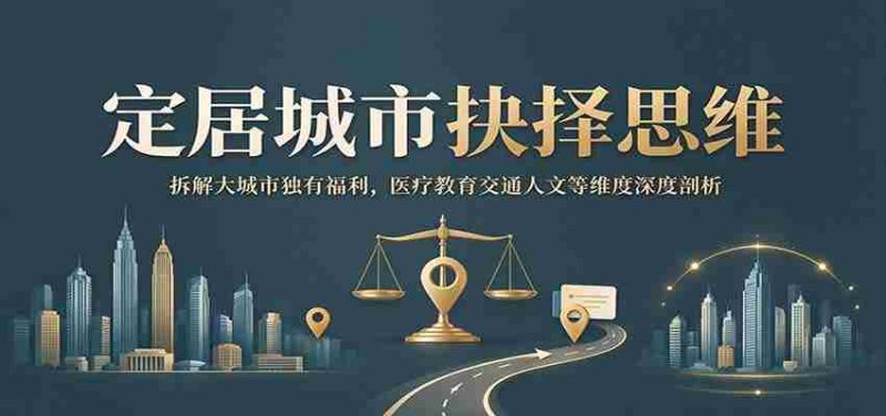探寻理想居住地关键:全方位解析大城市独特福利,深入探讨医疗、教育、交通、文化等多角度-一起发