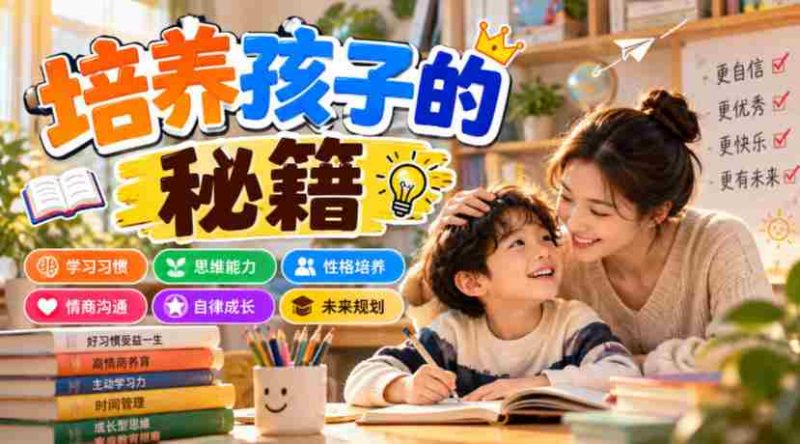 独家揭秘：如何高效培育下一代的教育秘笈-一起发
