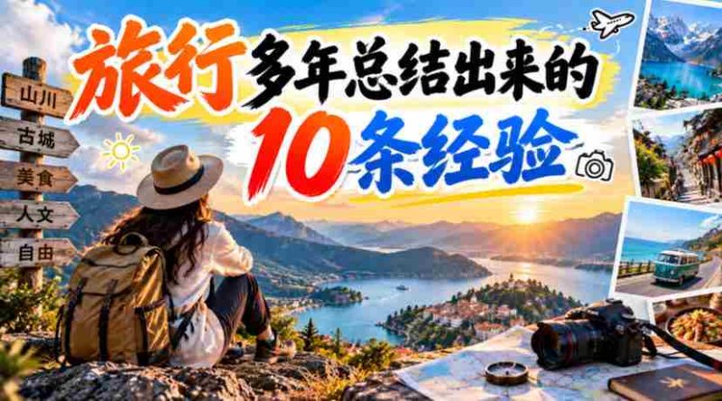 长期旅行心得：揭秘我累积的10大旅行智慧-一起发