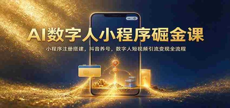 AI数字人应用搭建攻略:从小程序注册到抖音运营,揭秘数字人短视频引流赚钱全技巧-一起发