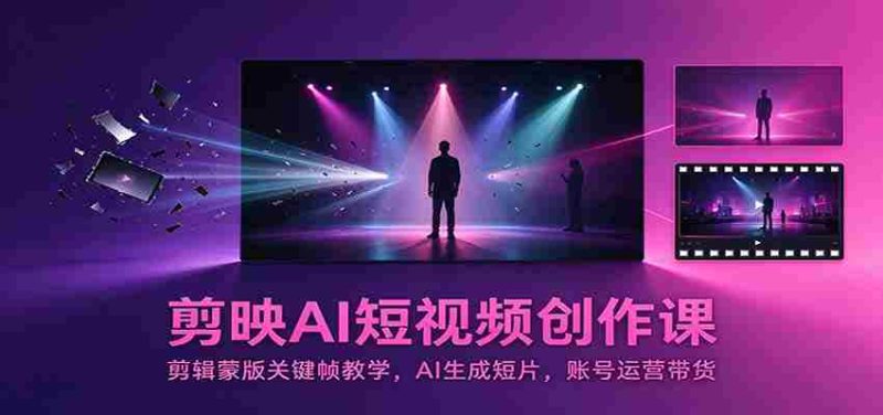 探索剪映AI短视频制作技巧:掌握蒙版关键帧剪辑,AI自动制作影片,高效运营账号带货策略-一起发